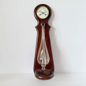 Vintage German Wall Mounted Weather Station – Liquid Barometer, Thermometer